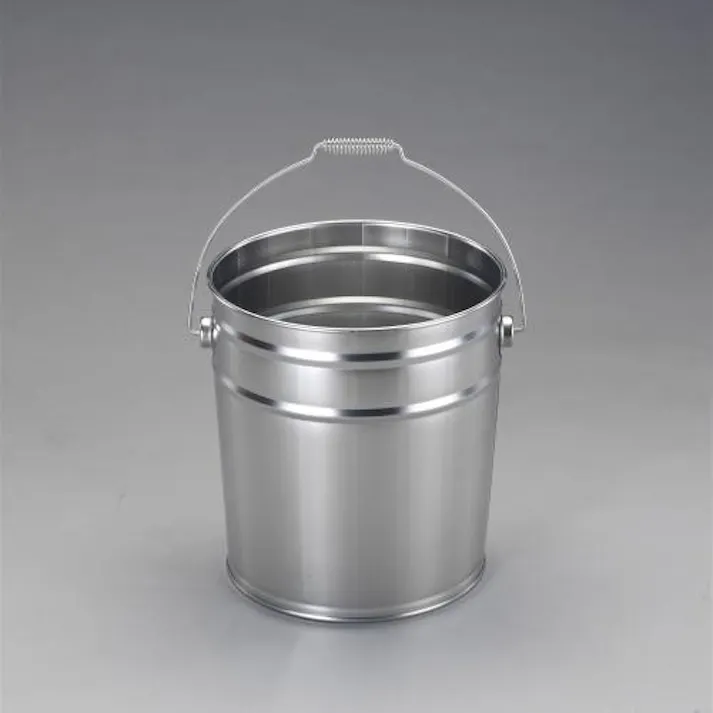 ESCO 13L バケツ・ふた付(ステンレス製) EA508S-213(CDC)【別送品】