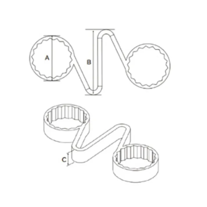 チップトップ(TIPTOP) チェックリンク(10個) 41mm EA519EF-13 4518340342439【別送品】