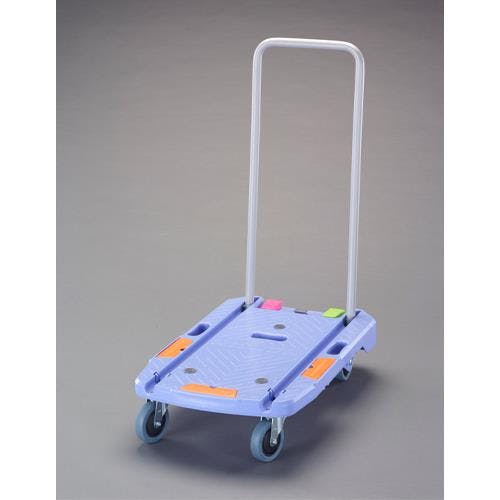 ナンシン 運搬車(ドーリー兼用/ブレーキ付) 720x460mm/150kg EA520B-16B 4518340286559【別送品】