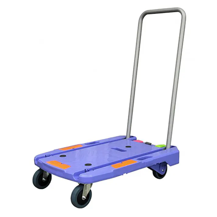 ナンシン 運搬車(ドーリー兼用/ブレーキ付) 720x460mm/150kg EA520B-16B 4518340286559【別送品】