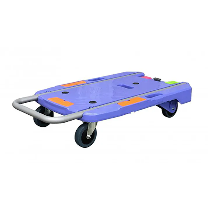 ナンシン 運搬車(ドーリー兼用/ブレーキ付) 720x460mm/150kg EA520B-16B 4518340286559【別送品】