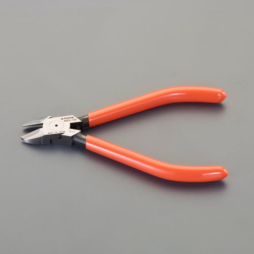 フジ矢(FUJIYA) 精密ニッパー(超硬刃付/ラウンド刃) 150mm EA535MF-27