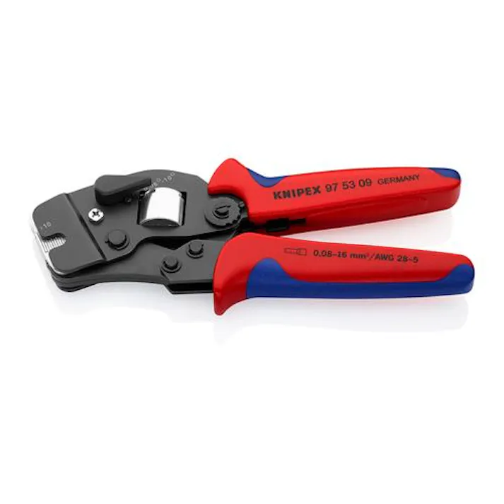 KNIPEX(クニペックス) 0.08-10m平方m/16m平方m 圧着ペンチ(フェルール端子用) EA538KD-13(CDC)【別送品】