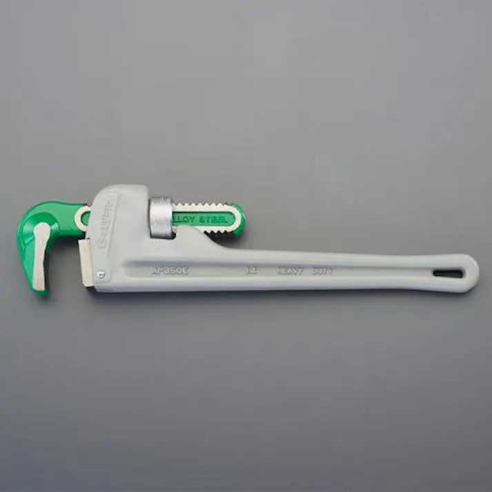 スーパーツール パイプレンチ(アルミ合金/被覆管用) 45mm/250mm EA546CB-1 4518340166868【別送品】