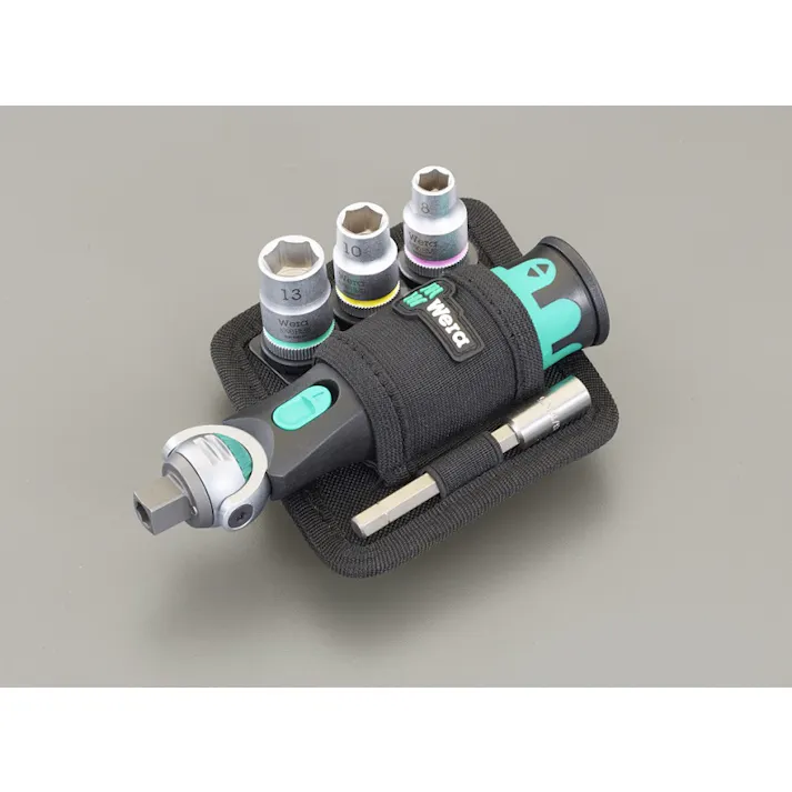 Wera コンビネーションドライバービットセット 3/8”DR(1/4”Hex) EA550BP-62 4518340037069【別送品】
