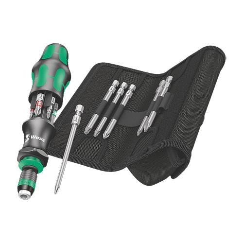 Wera ドライバーセット(差替式) [+PoziTorx] EA550BT-15 4550061417164【別送品】