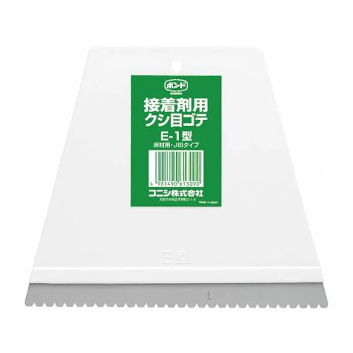 コニシ 150x130mm パテベラ(くし目型) EA579AG-12(CDC)【別送品】