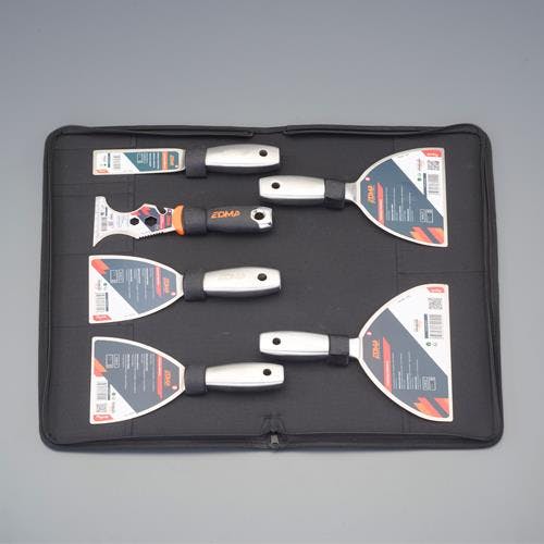 EDMA(エドマ) パテナイフセット(ステンレス/軟) 6本組 EA579AM-50 4550061424827【別送品】