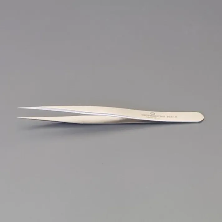 精密用ピンセット(ステンレス製) 120mm EA595BF-14A 4518340003644【別送品】