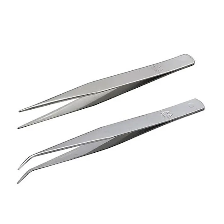 アネックスツール(Anex) 2本組 ピンセット(ステンレス製) EA595GC-4S(CDC)【別送品】