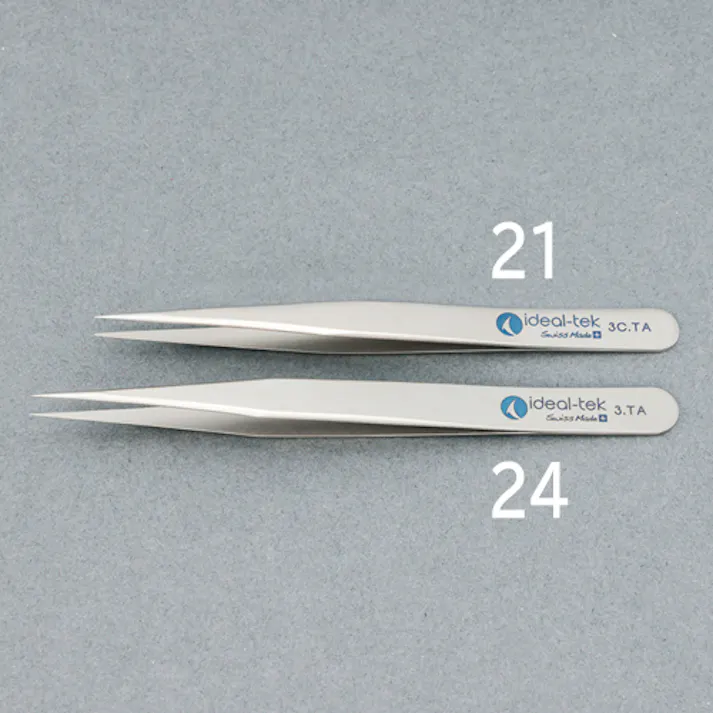 超精密ピンセット(チタン製) 0.3x110mm/3C EA595HB-21 4550061834152【別送品】