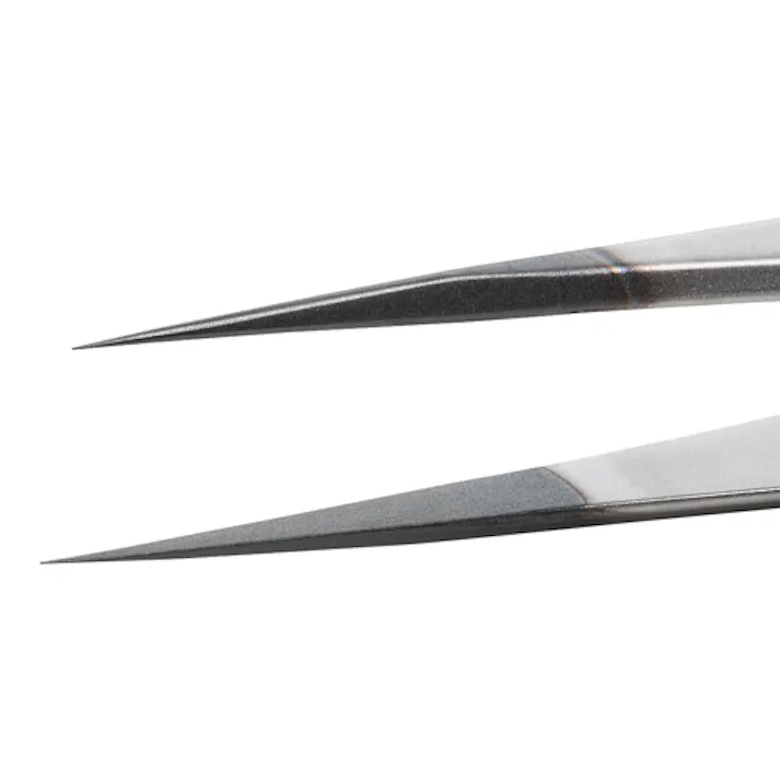 超精密ピンセット(ESD/ステンレス製) 0.18x120mm/3 EA595HD-12 4550061939079【別送品】