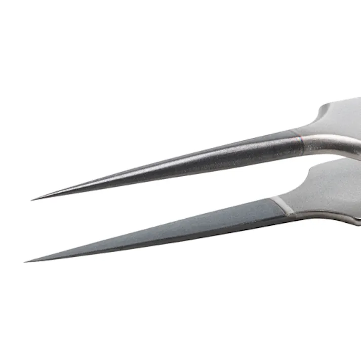 超精密ピンセット(ESD/ステンレス製) 0.11x110mm/5 EA595HD-21 4550061939116【別送品】