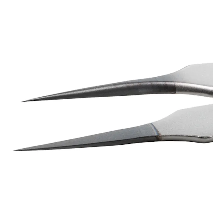 超精密ピンセット(ESD/ステンレス製) 0.1x110mm/4 EA595HD-22 4550061939093【別送品】