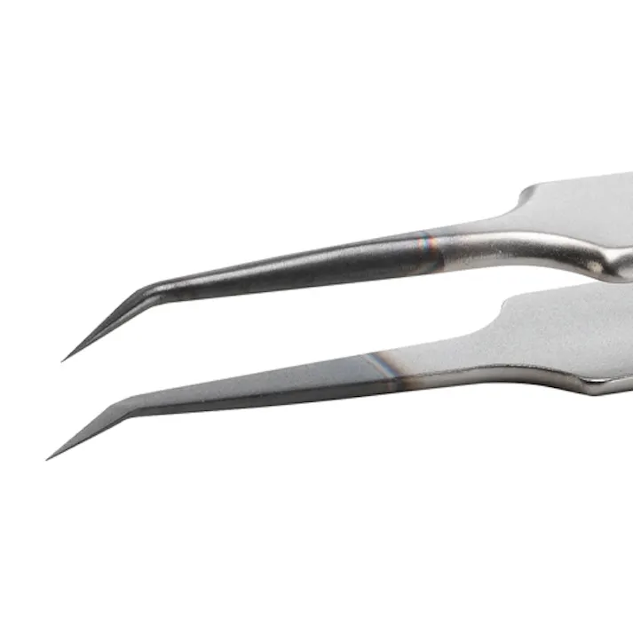 超精密ピンセット(ESD/ステンレス製) 0.1x110mm/5 EA595HD-41 4550061939185【別送品】