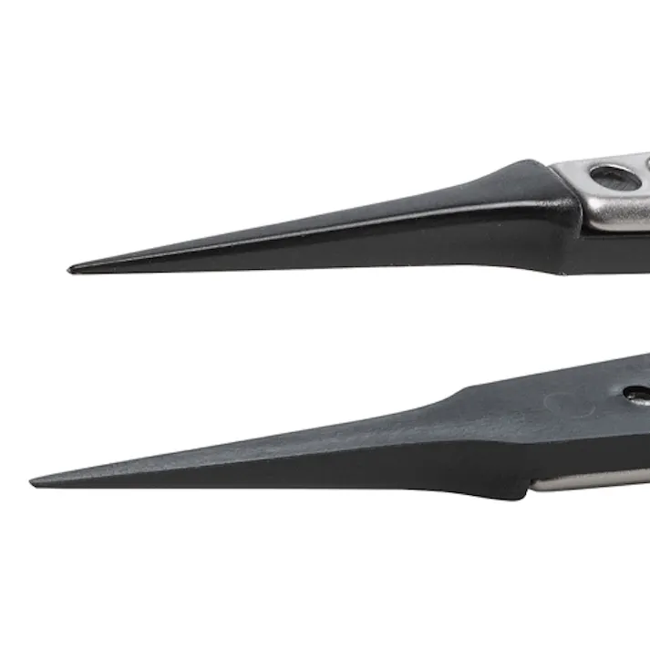 交換式ピンセット(ESD/PEEK/ステンレス製) 130mm EA595HE-22 4550061908860【別送品】