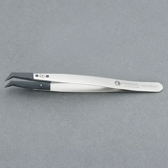 交換式ピンセット(ESD/PEEK/ステンレス製) 125mm EA595HE-31 4550061908921【別送品】