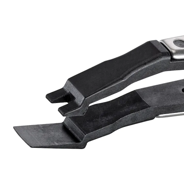 WAFER用ピンセット(ESD/PEEK/ステンレス/交換) 130mm EA595HE-51 4550061908976【別送品】