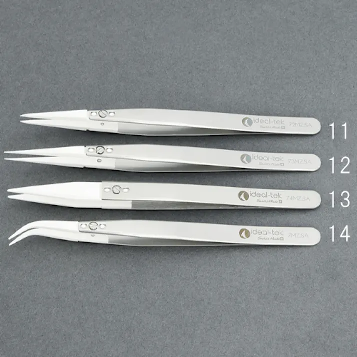 交換式ピンセット(セラミック/ステンレス製) 140mm EA595HF-13 4550061899380【別送品】