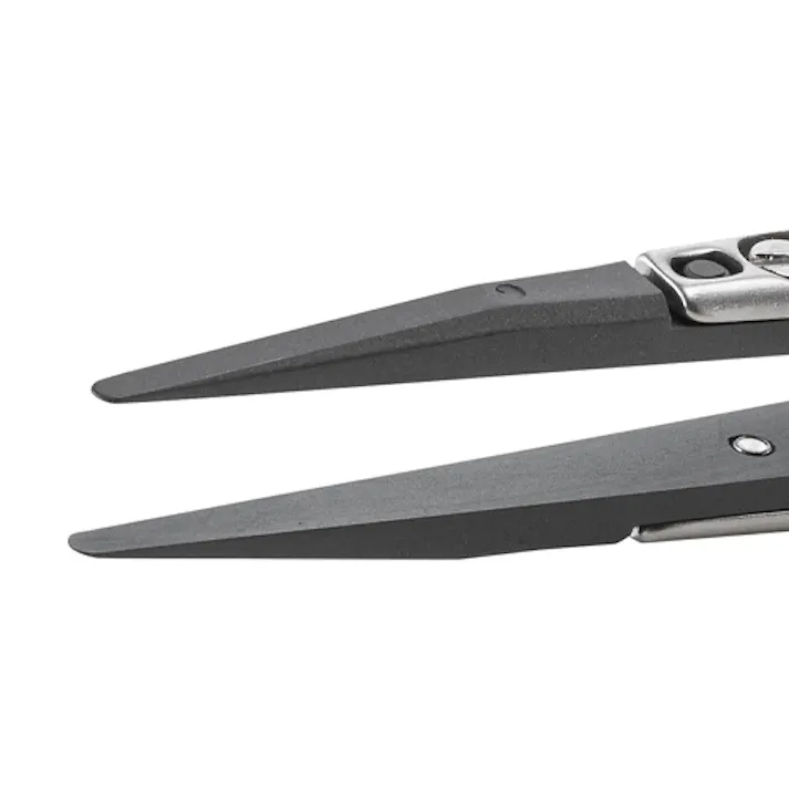 交換式ピンセット(ESD/セラミック/ステンレス) 130mm EA595HF-51 4550061926390【別送品】