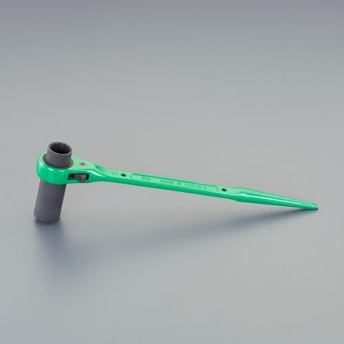 両口ラチェットレンチ スーパーツール 両口ラチェットレンチ(片ロング/シノ付) 30x24mm/400mm