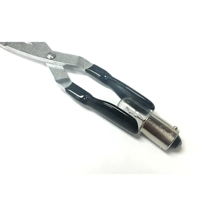 ハロゲンバルブ交換用プライヤー(先端カバー付) 118mm EA604PF-6 4550061428115【別送品】