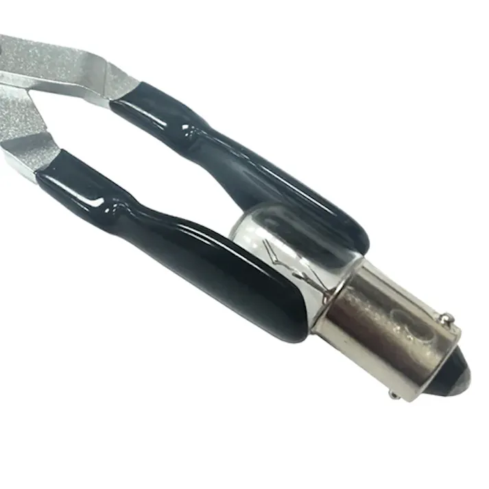 ハロゲンバルブ交換用プライヤー(先端カバー付) 118mm EA604PF-6 4550061428115【別送品】