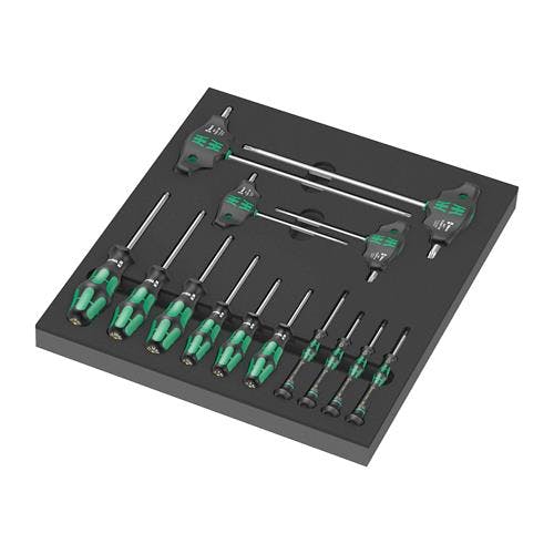 Wera ドライバーセット(ホールド付) [TORX] 14本組 EA612WA-11 4550061418048【別送品】