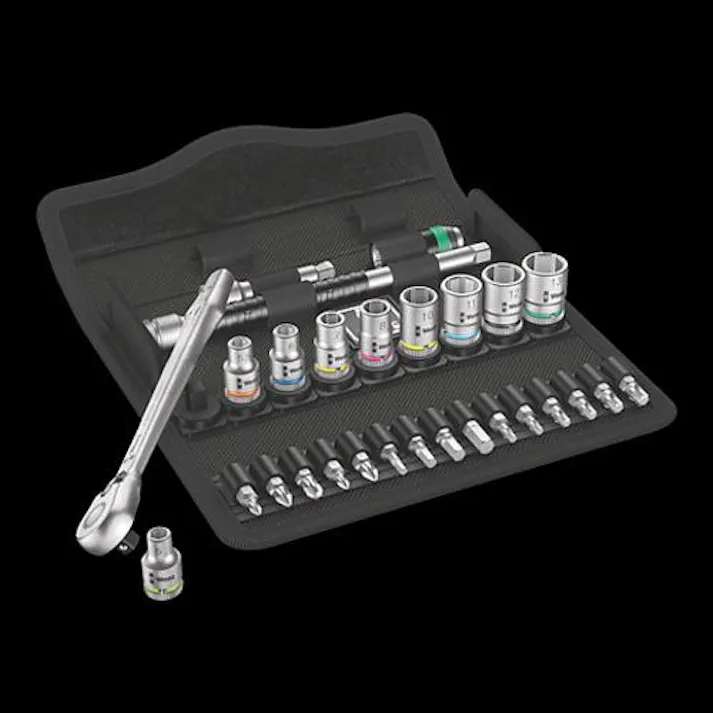 Wera 1/4”DR/28点 ソケットレンチセット EA617AG-121A(CDC)【別送品】