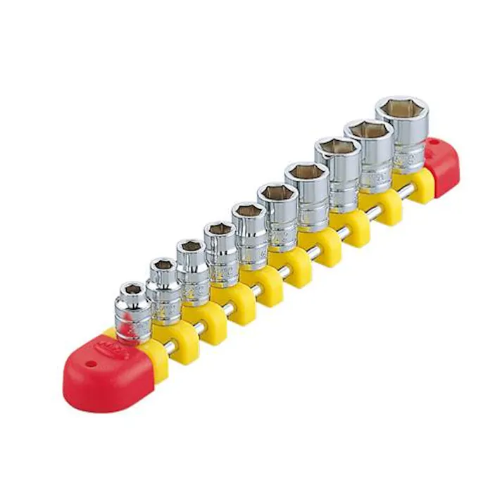 京都機械工具(KTC) 1/4”DR ソケットセット EA618NC-7(CDC)【別送品】