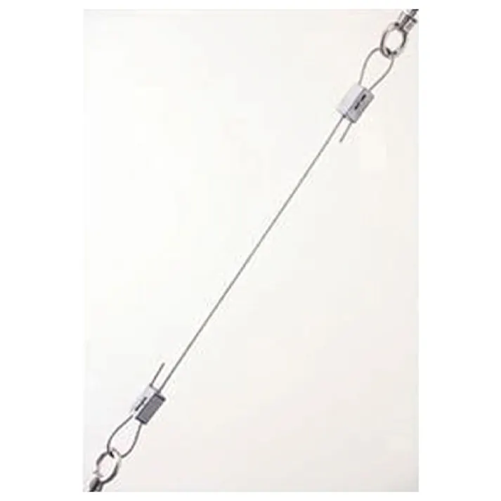 ワイヤーロープクリップ(亜鉛製/20個) 1.5-2.0mm EA628SE-29 4518340194489【別送品】