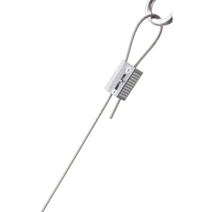 ワイヤーロープクリップ(亜鉛製/20個) 2.5-3.0mm EA628SE-30 4518340194472【別送品】