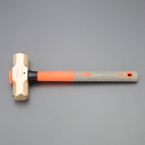 両頭ハンマー(ノンスパーキング) 1500g/370mm EA643DA-3A 4550061405628【別送品】