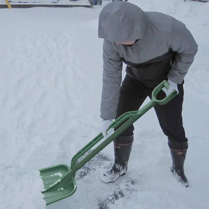 三甲(サンコー) スノーショベル(モスグリーン/4本) 1157x340x216mm EA650BG-152C 4550061428412【別送品】