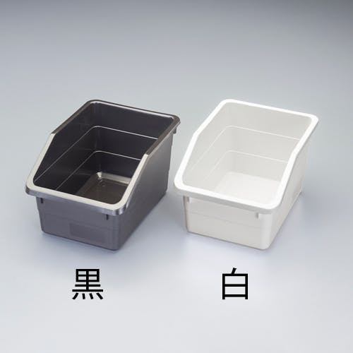 ESCO 190x260x152mm パーツトレー(黒/1個) EA661EE-11(CDC