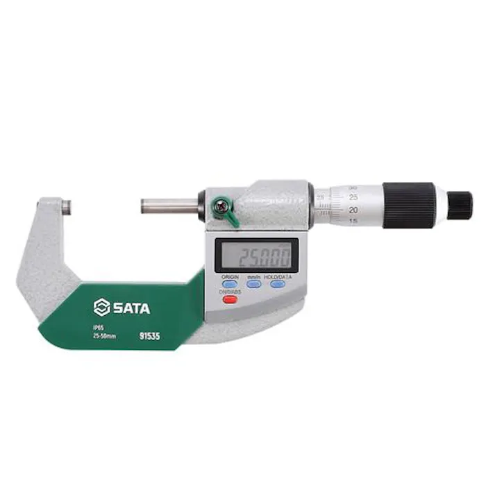SATA 25- 50mm マイクロメーター(デジタル) EA688MH-7(CDC)【別送品】