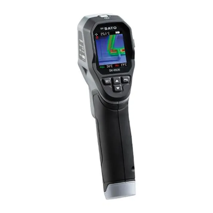 佐藤計量器製作所 -20℃/+650℃ 赤外線サーモグラフィー EA701ZC-21(CDC)【別送品】