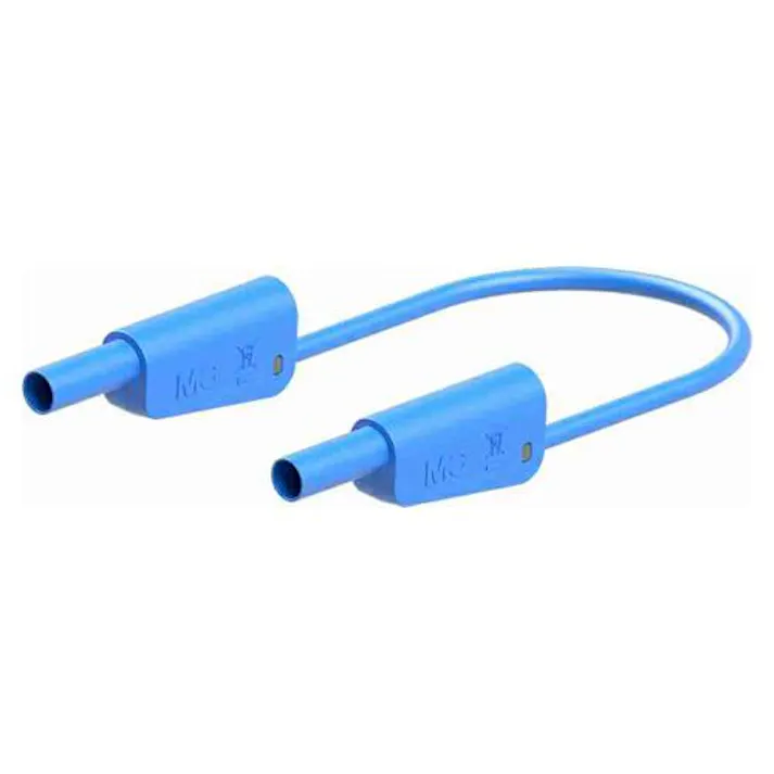ESCO φ4mm/1000mm テストリード(スタック接続/青) EA707NC-613(CDC)【別送品】