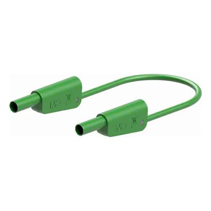 ESCO φ4mm/2000mm テストリード(スタック接続/緑) EA707NC-635(CDC)【別送品】