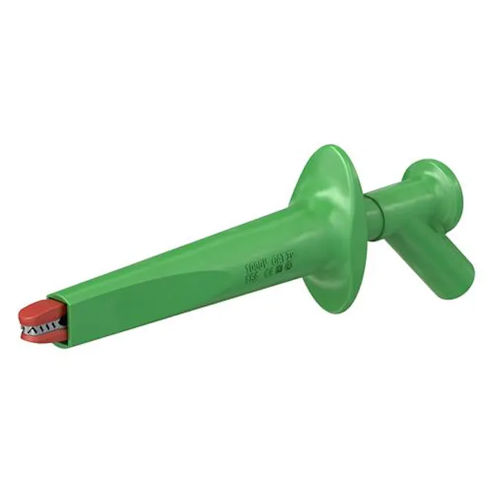 ESCO テストクリップ(緑) EA707NC-65(CDC)【別送品】