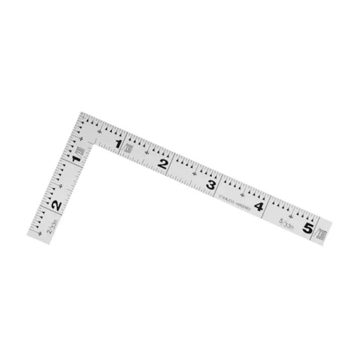 シンワ測定 シルバー曲尺(併用目盛) 75x150mm EA720WA-10S 4518340214101【別送品】