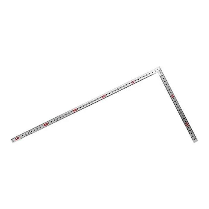 シンワ測定 150x500mm シルバー曲尺(併用目盛) EA720WA-62S(CDC)【別送品】