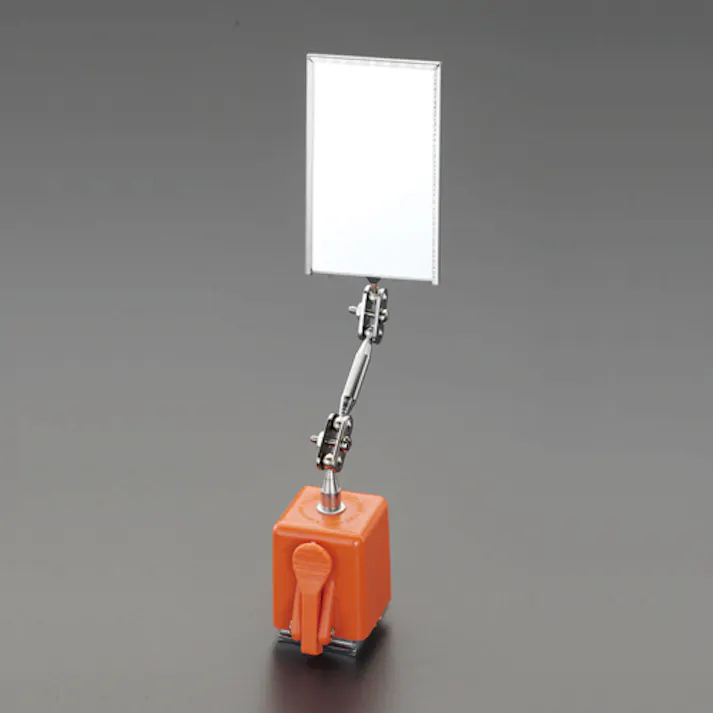 作業用ミラー(マグネット付/2.5倍) 54x88mm EA724CE-6 4550061419526【別送品】