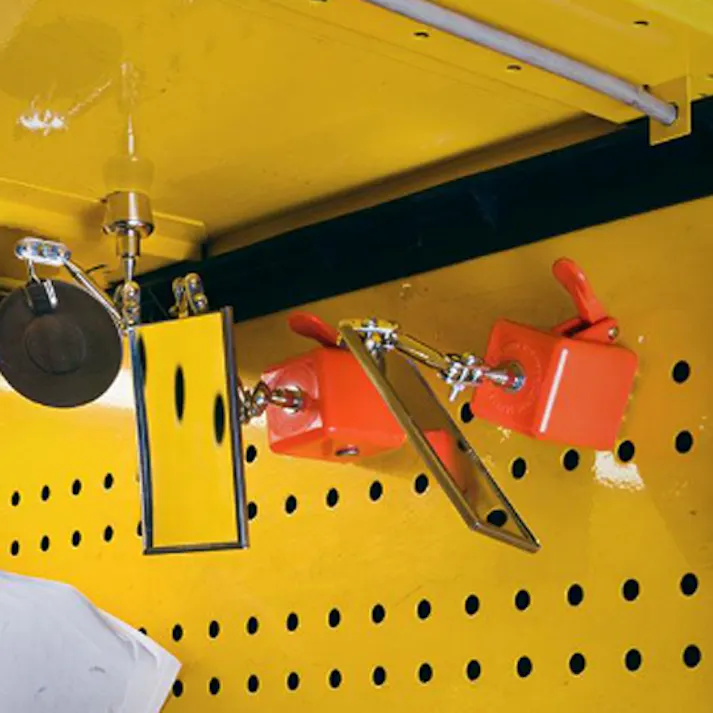 作業用ミラー(マグネット付/2.5倍) 54x88mm EA724CE-6 4550061419526【別送品】