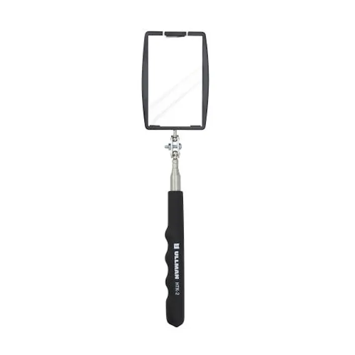 点検ミラー(伸縮型) 65x95mm/282-756mm EA724EJ-21 4550061419533【別送品】