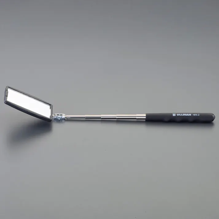 点検ミラー(伸縮型) 65x95mm/282-756mm EA724EJ-21 4550061419533【別送品】