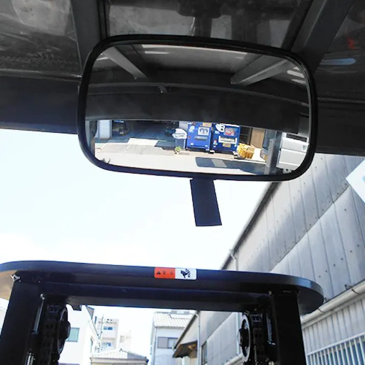 信栄物産 バックミラー(リフト・建築用/マグネット/L型) 170x100mm EA724ZX-26 4518340195646【別送品】