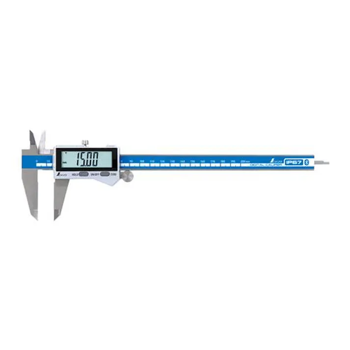 シンワ測定 200mm デジタルノギス(防水防塵/ワイヤレス通信) EA725DC-220(CDC)【別送品】