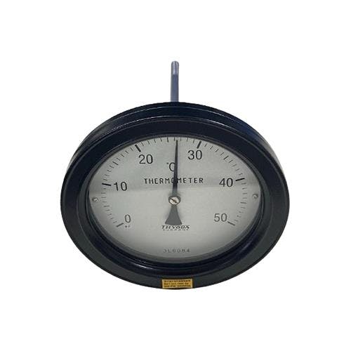 バイメタル式温度計(屋外用) 0-50℃/50mm EA727AE-1 4518340341609【別送品】