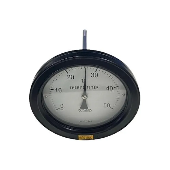 バイメタル式温度計(屋外用) 0-100℃/100mm EA727AE-4 4518340341654【別送品】